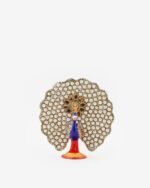 Metal Handcrafted Decorative Dancing Peacock – 4 inch - Image 2